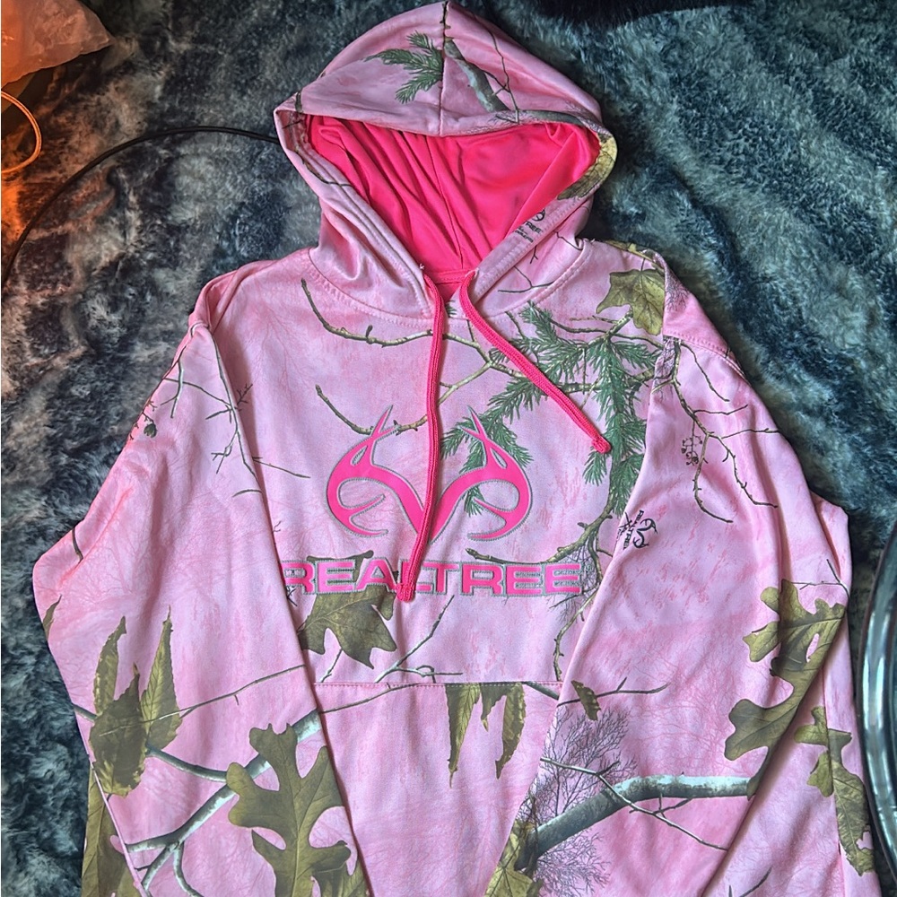Realtree Vibrant Pink Hoodie